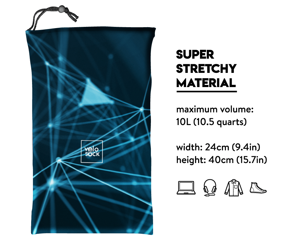 5 x Blue Multi-functional bag